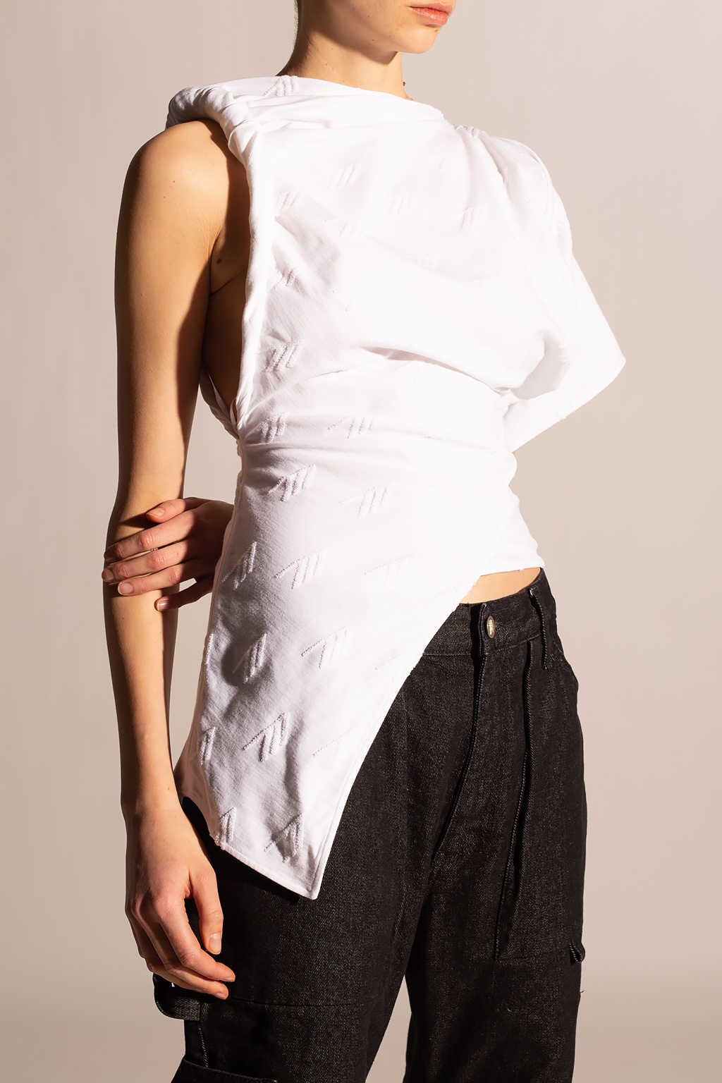 The Attico Asymmetrical top